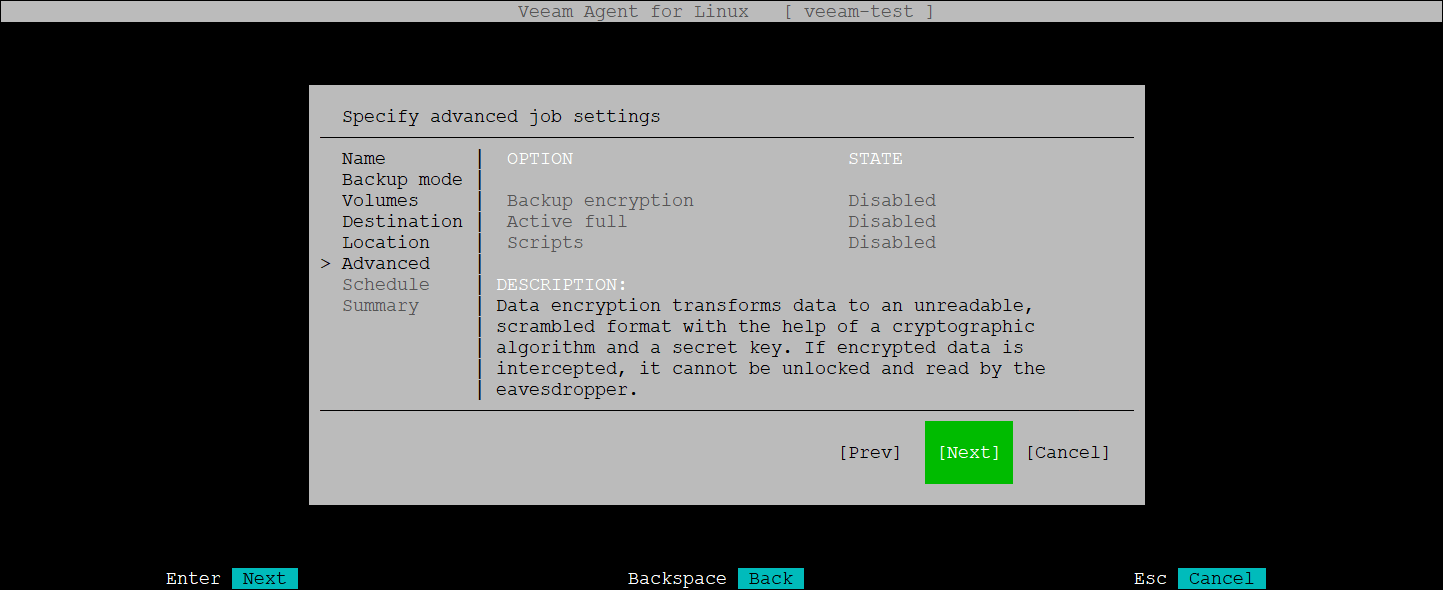 Veeam Agent Linux 3.0 installation for BTRFS