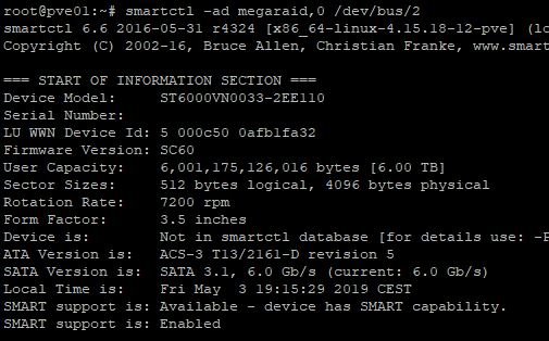 SEAGATE - S.M.A.R.T high value