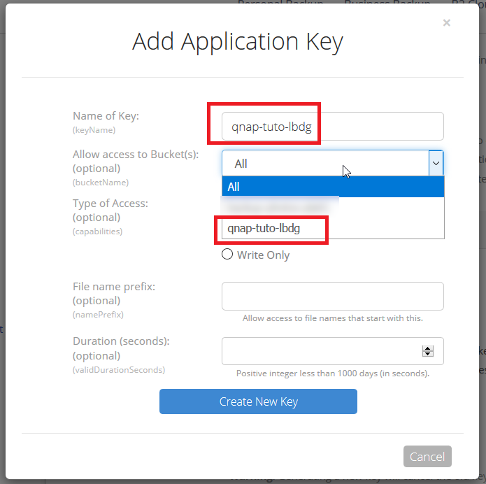 QNAP - Hybrid Backup Sync 3.0 to BackBlaze B2