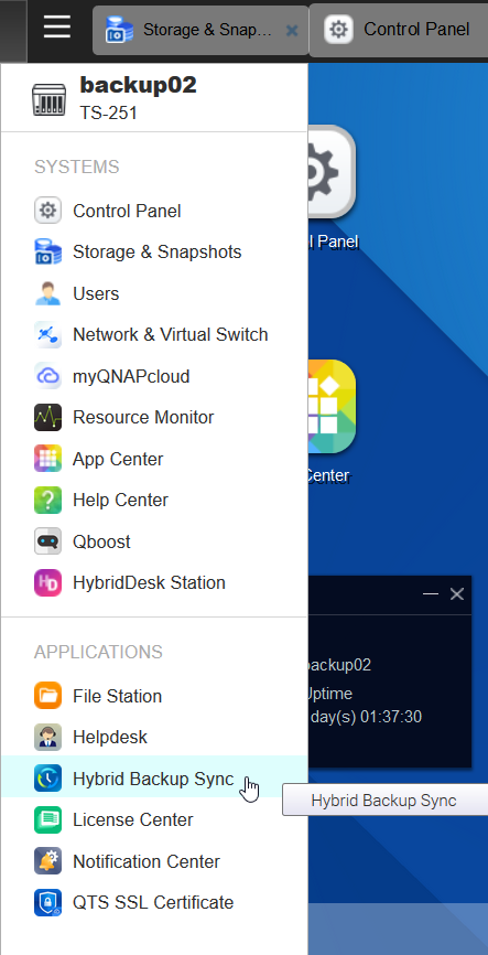 QNAP - Hybrid Backup Sync 3.0 to BackBlaze B2