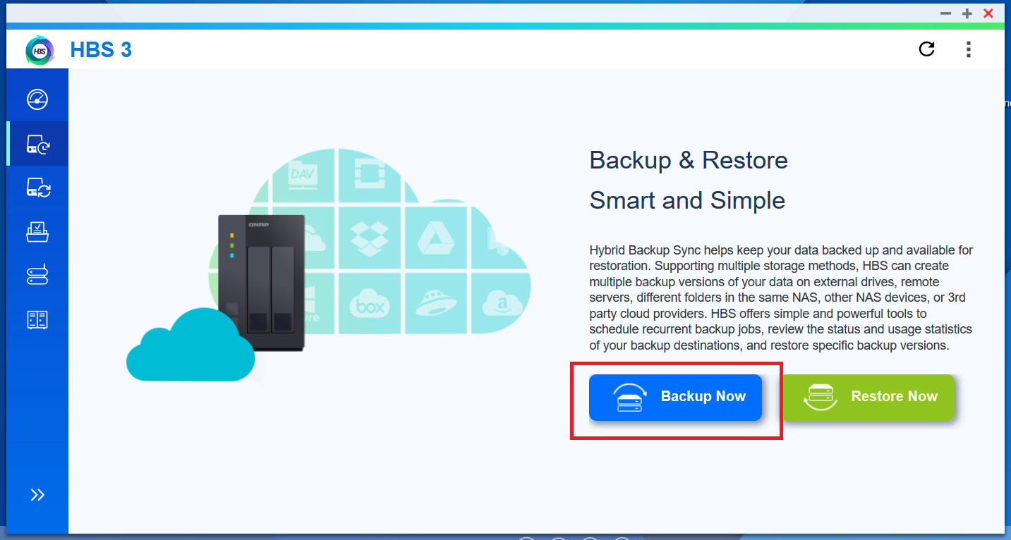 QNAP - Hybrid Backup Sync 3.0 to BackBlaze B2