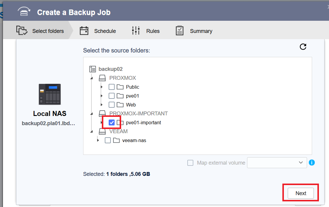 QNAP - Hybrid Backup Sync 3.0 to BackBlaze B2